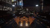 Hi-res of Asp Explorer at a planetary outpost