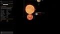 Proxima Centauri system map