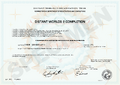 Completion certificate