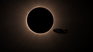 Solar Eclipse and a ship